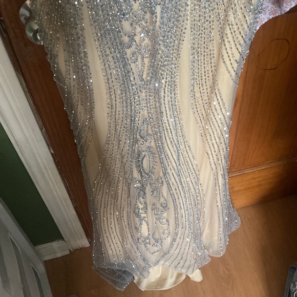 Full Rhinestone Formal Dress - Picture 5 of 9